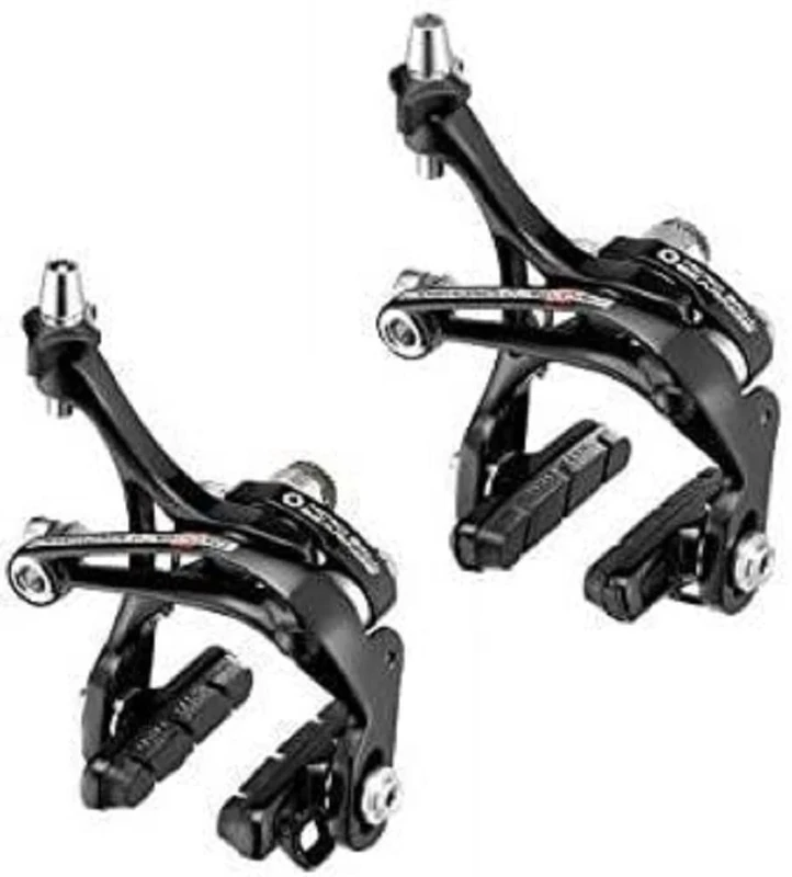Campagnolo Record Skeleton Dual Pivot Front and Mono Rear Brake Set - Black, 284 g