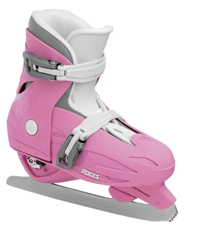 Roces MCK II F - Children's Ice Skates Pink Deep Pink/White Size:30-35