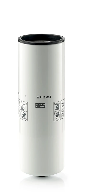 MANN-FILTER WP 12 001 Oil Filter - for Off-Highway Applications