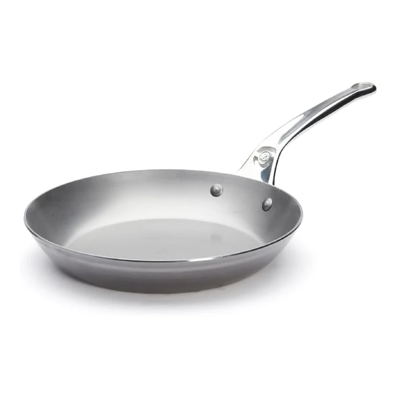 DE BUYER Mineral B Element Pro 5680.20 Round Frying Pan, Diamètre 24 cm