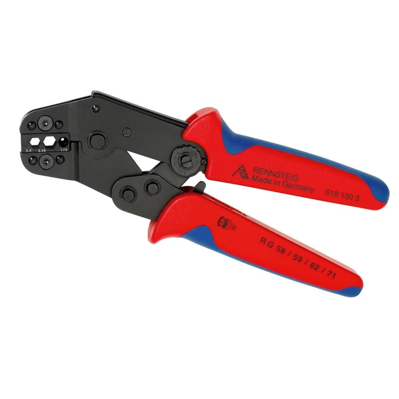 Rennsteig 618 062 3 "PEW8.62" Crimping Pliers, Multi-Colour