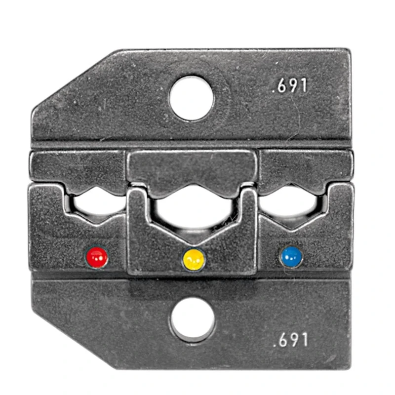 Rennsteig 624 691 3 0 12.691 Crimping Die Set, Multi-Colour
