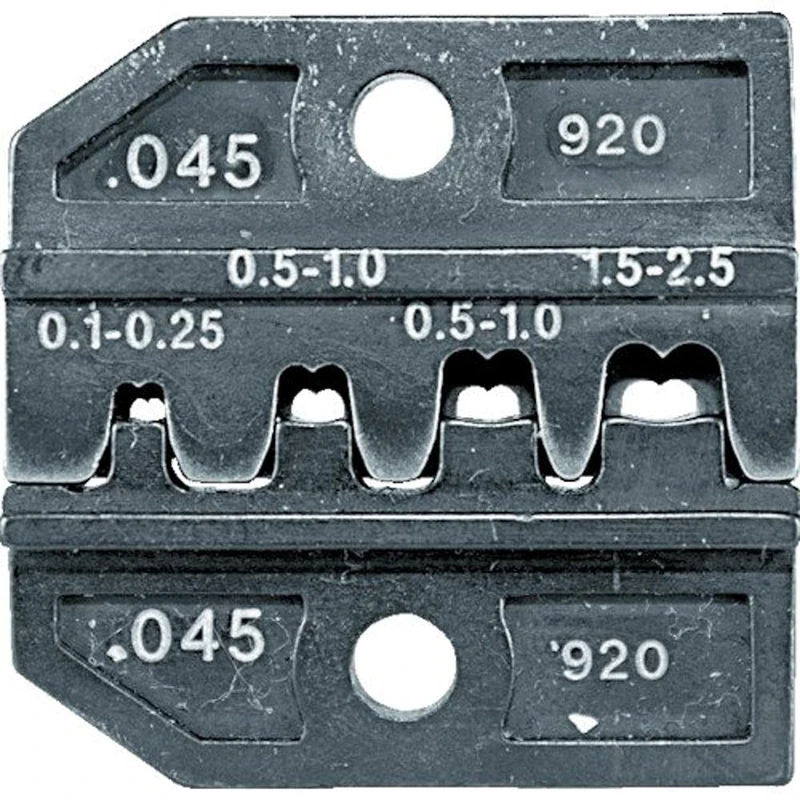 Rennsteig 624 045 3 0 "12.45" Crimping Die Set, Multi-Colour