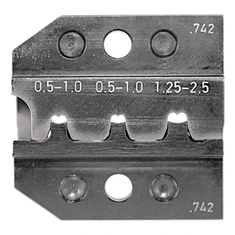 Rennsteig 624 742 3 0 12.742 Crimping Die Set, Multi-Colour
