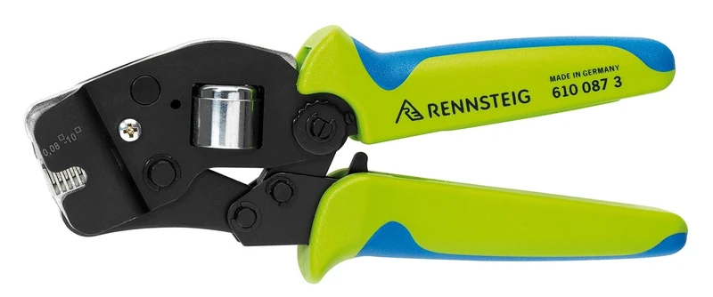 Rennsteig 610 087 3 "PEW8.87" Crimping Pliers, Multi-Colour