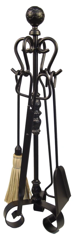 IMEX El Zorro 10030 – Lot de 4 pièces pour cheminée (70 cm)