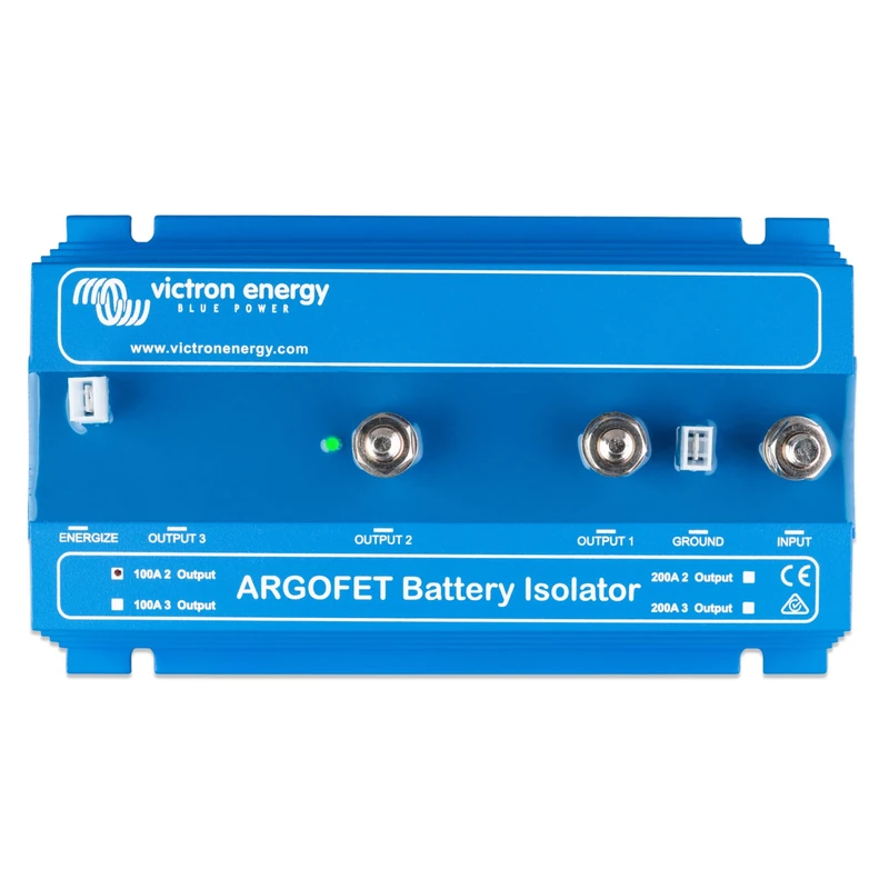 Victron Energy Argofet Battery Isolators 100-2AC (2 Batteries 100 amp), Retail
