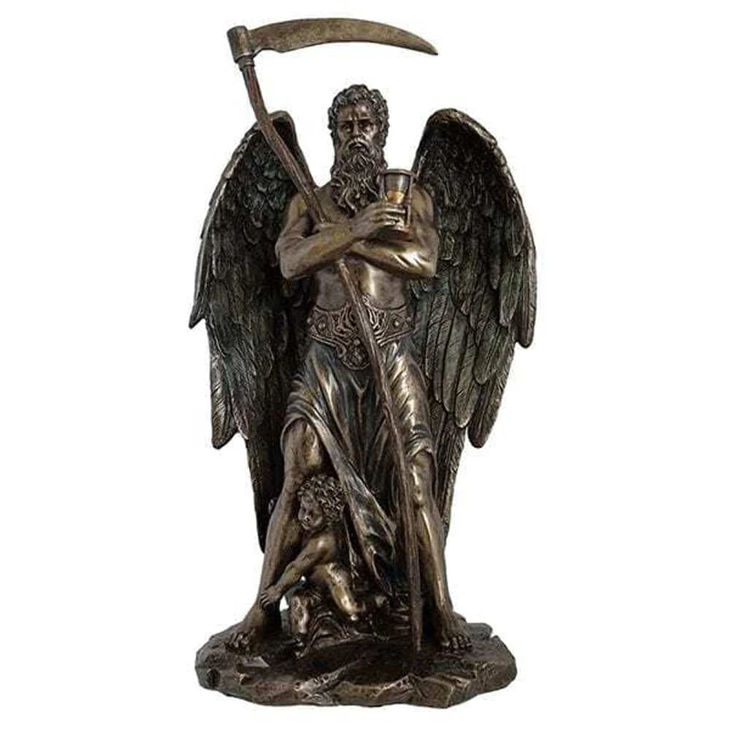 VERONES 10.75" Chronos Greek Mythology God Time Statue Figure Figurine Sculpture Khronos - Image 1