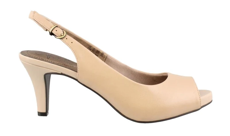 LifeStride Women's Teller Dress Sandal, Taupe, 9 UK