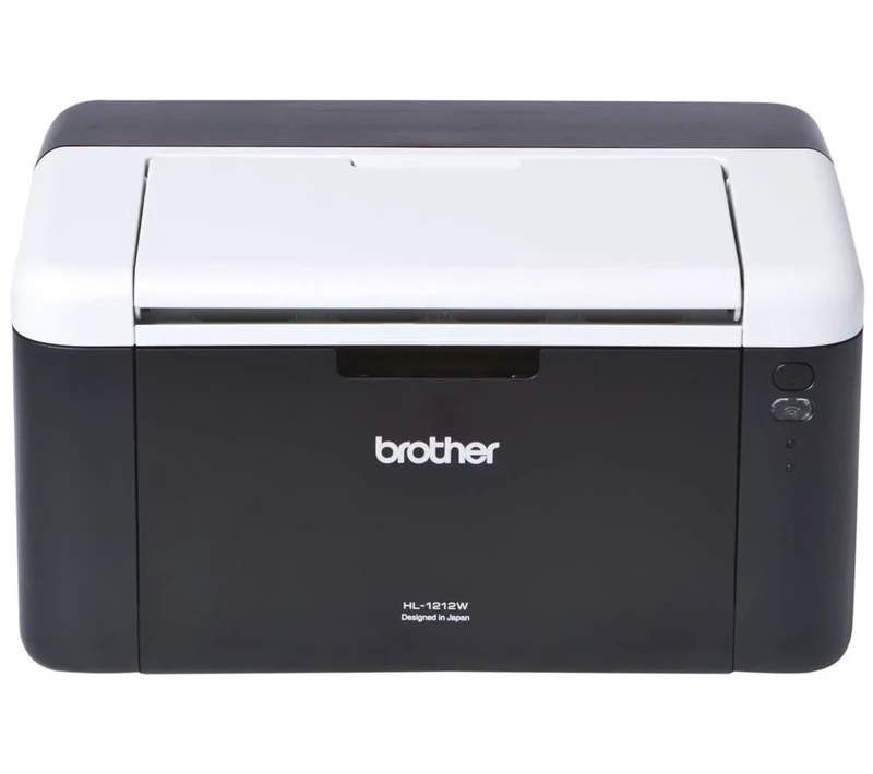 Brother HL-1212W Mono Laser Printer | PC Connected & Wireless | Print | A4 | UK Plug
