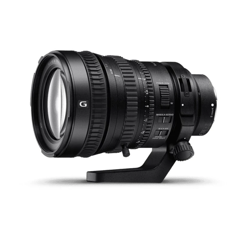 Sony 28-135mm f/4 G OSS Power Zoom E-Mount Full-Frame Lens – Ideal for Video Production, Documentaries, and Professional Cinema