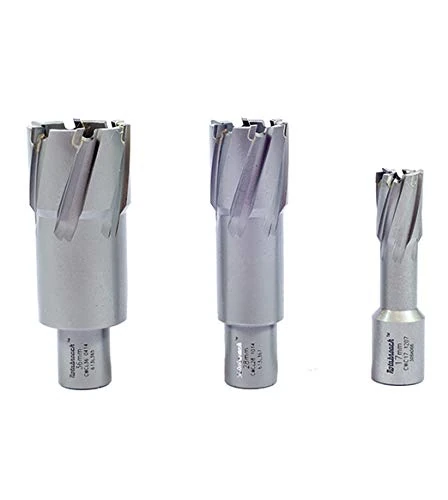 Rotabroach TCT Annular Cutter Mag Drill Bit - Tungsten Carbide Tip, Perfect for Various Tough Steels (up to 1400 N/mm².), Aluminum and Cast Iron | 35mm DOC, 48MM Diameter