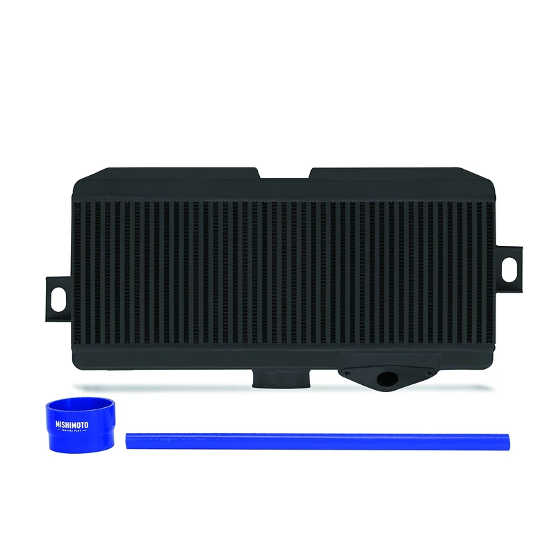 Mishimoto MMTMIC-STI-08BKBL Top-Mount Intercooler Compatible With Subaru STI 2008-2014 Black, Blue