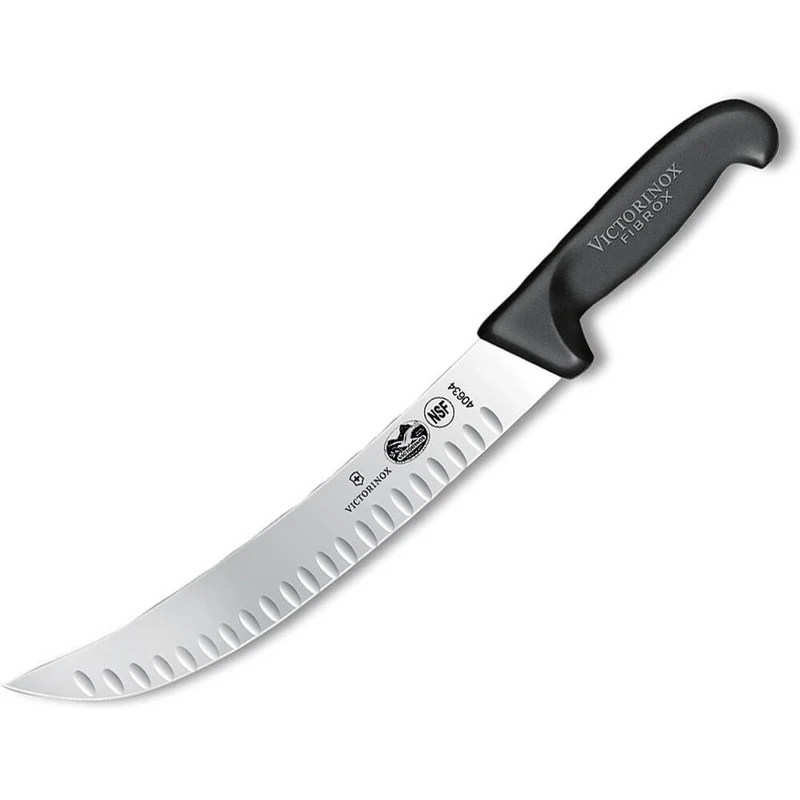 Victorinox Fibrox Kullen Kitchen Knife Black Standard