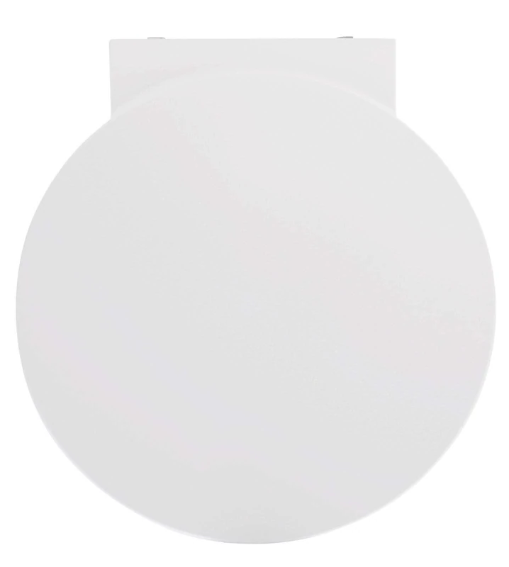 Sanitop-Wingenroth SITZPLATZ - 56632 2 - Reflex Toilet Seat in White - Toilet Seat with Soft-Close Mechanism Made of Duroplast with Stainless Steel Hinge