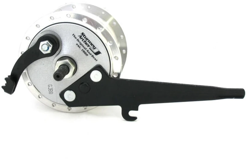 Sturmey Archer Unisex - Adult X-FDD 3.0 Hub Dynamo Silver 36 Hole / 70mm