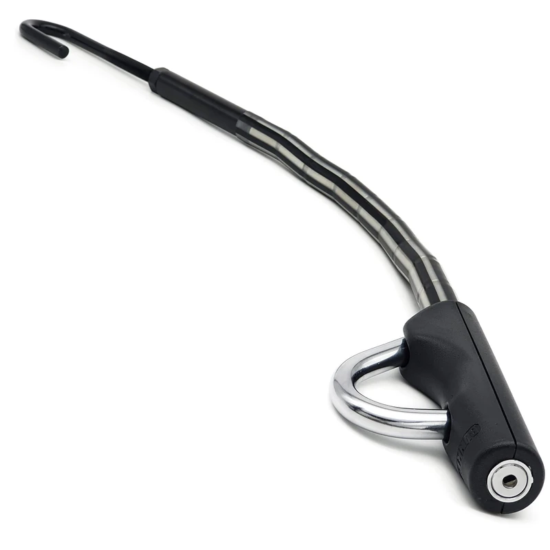 Bunker BP80/B High-end Steering Wheel Brake Pedal Flexible Lock, Articulated Armored, Hardened Tilting Lock, Heavy Duty Universal Clutch Anti Theft Bar Lock Device for Vehicle Car Truck Van, Camper