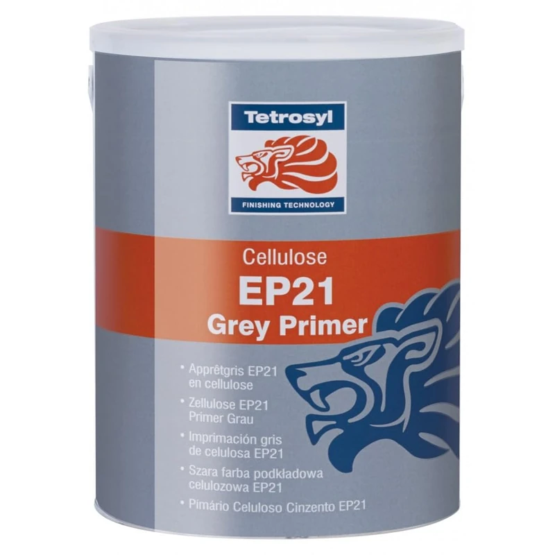 Tetrosyl Cellulose EP21, Grey Primer, 5 L