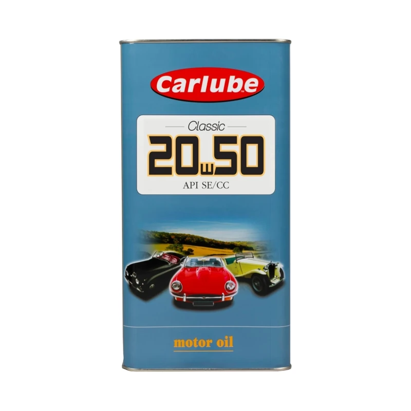 Carlube 20W-50 Classic Motor Engine Oil 4.55 Litres