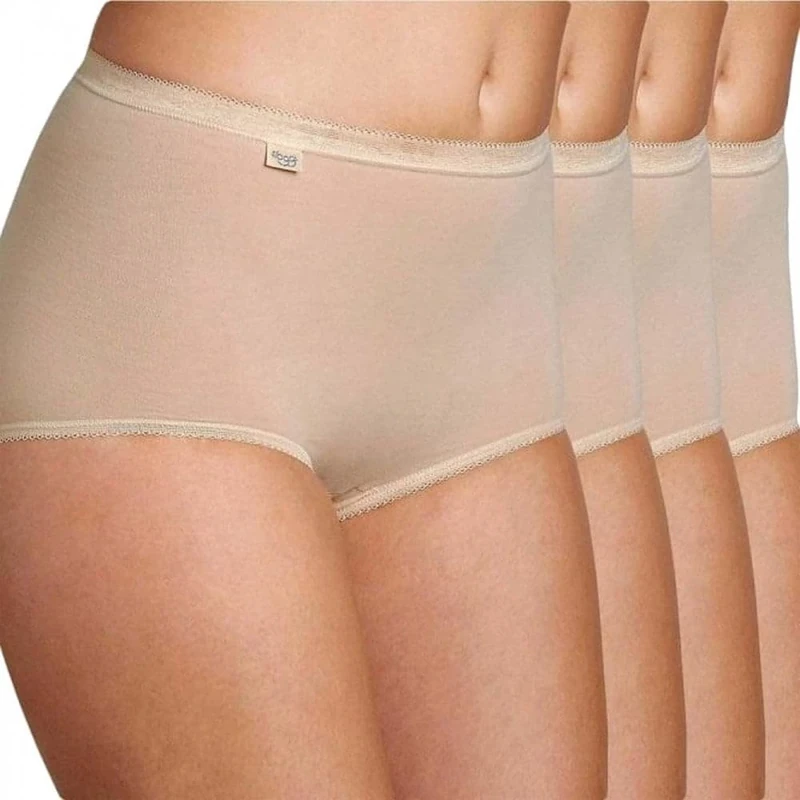 Sloggi Women's Basic+ Slip Maxi Briefs, Pack of 4