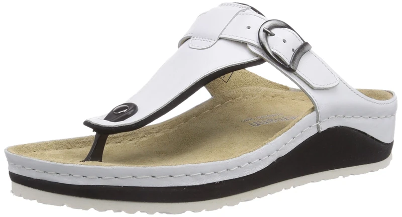 Berkemann Mila, Women's Sandals, White (Weiß 100), 7.5 UK