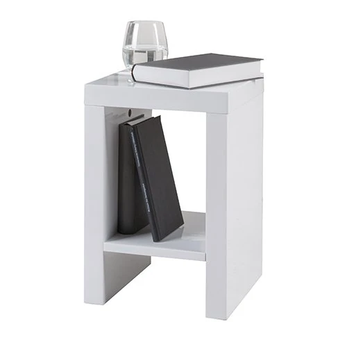 Phönix Mainau 178802WE Flower Stand with Shelf 40 CM White - Image 1