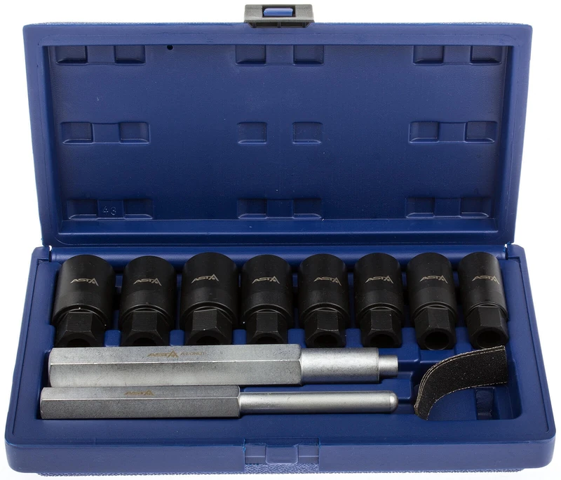 Locking Lock Wheel Nut Nuts Removal Remover Dismantling Tool Universal Bolt Set - Image 1