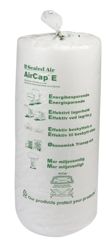 Aircap 200m x 1500mm Small Three Slit El Bubble Wrap - Clear