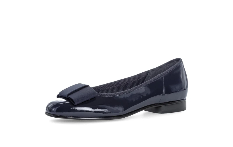 Gabor Women's Assist-Patent Ballet Shoes, Blue (96 Ocean),8 UK/42 EU - Image 1