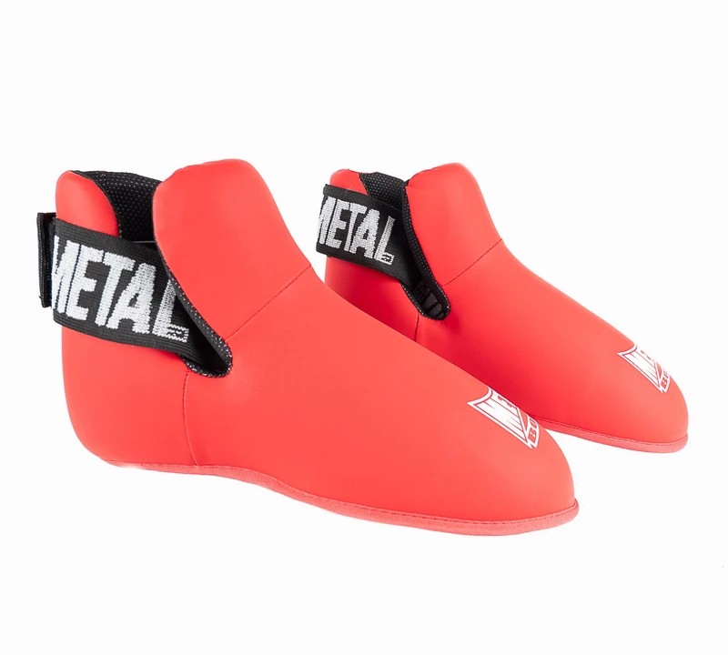 METAL BOXE Foot Guards Red S - Image 1