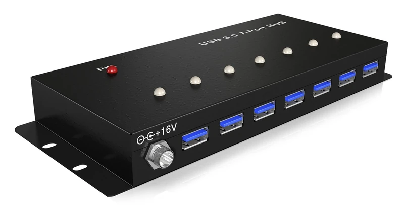 Icybox IB-AC677 Industry 7 Port USB 3.0 Hub