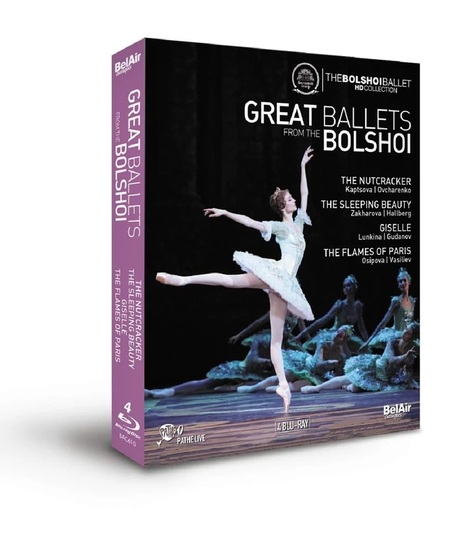 GREAT BALLETS FROM BOLSHOI BD [Blu-ray] [Region Free]