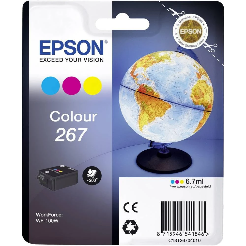 Epson 267 Globe Multipack Ink Cartridges
