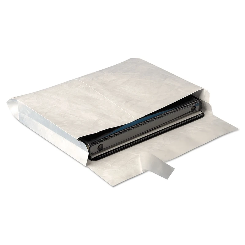 QualityPark Tyvek Open Side Envelope, 10 x 13 x 2 Inches, Pack of 25 (R4611)