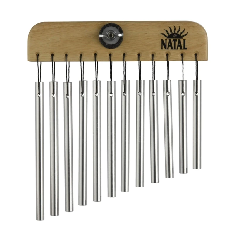 Bar Chimes 27 Bars Natural Aluminium