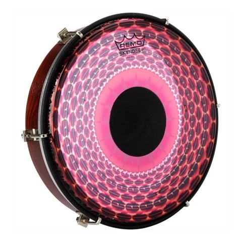 Remo Skyndeep DA-T010-P3-SC020 Percussion Head Clear Tone 10 Inches Red, Drum Accessories - Image 1