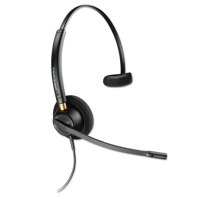 Plantronics B2B HW510 EncorePro Noise Cancelling Over Head Monaural Headset