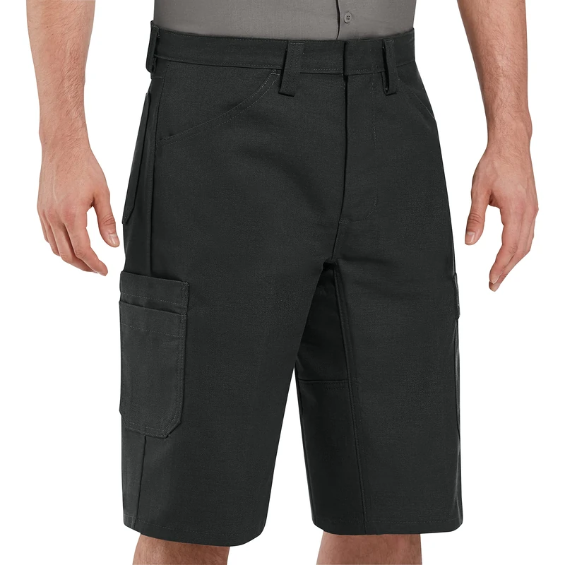 Red Kap Men's Shop Short, Black, 46x13