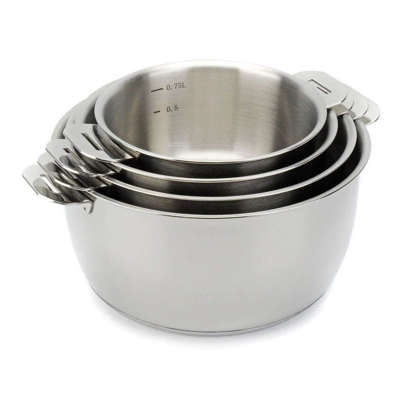 Beka Select Stainless Steel 4-Piece Saucepan Set (14 - 16 - 18 - 20 cm)