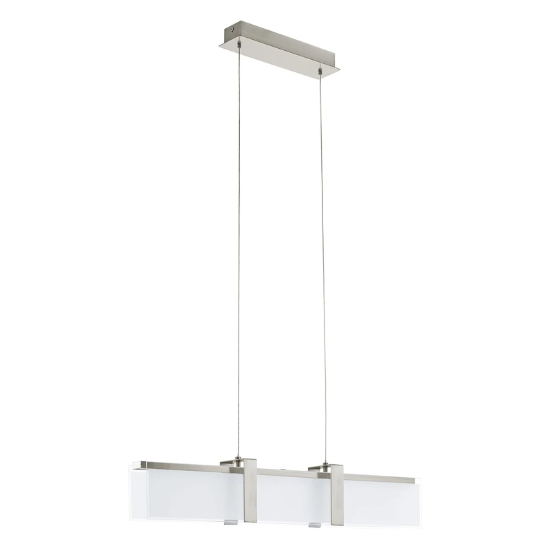 Eglo 93738 Metal Pendant Light, Clear