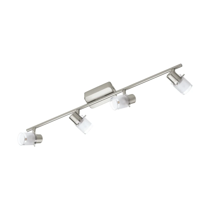 Eglo Orvieto 1/4 93704 E LED Spotlight Matte Nickel/Clear