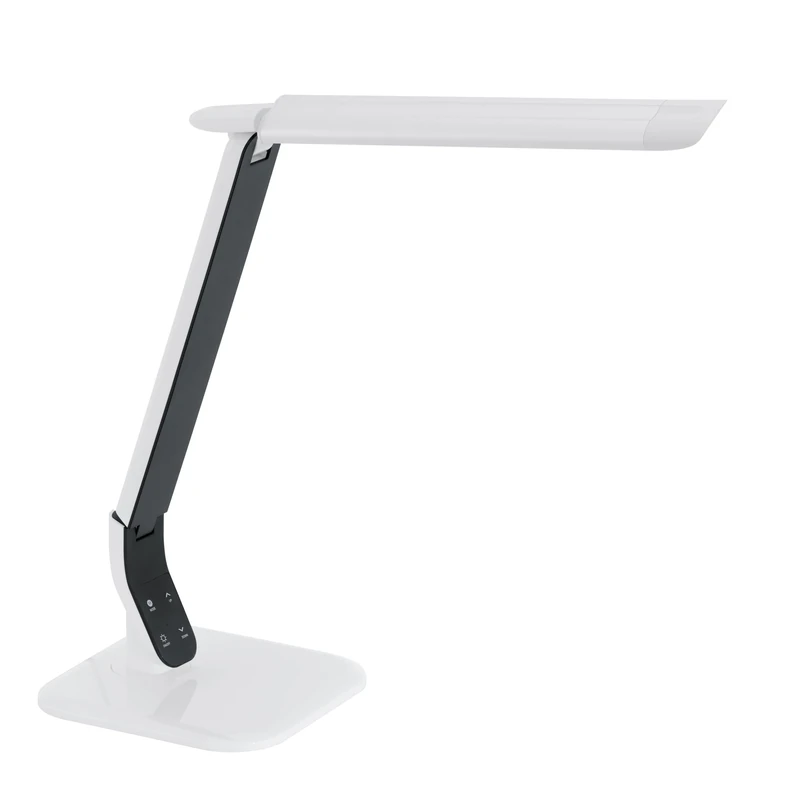 Eglo LED Modern Adjustable Steel/Plastic Touch Dimming Desk Lamp 'SELLANO'