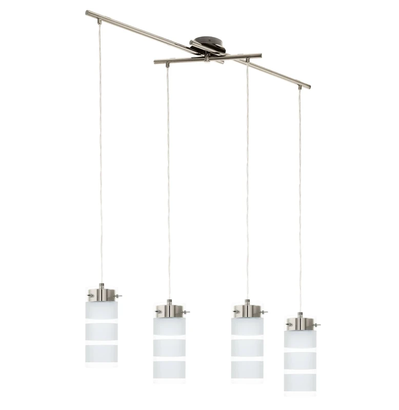 Eglo 93543 GX53 Metal Ceiling Pendant Light – Clear