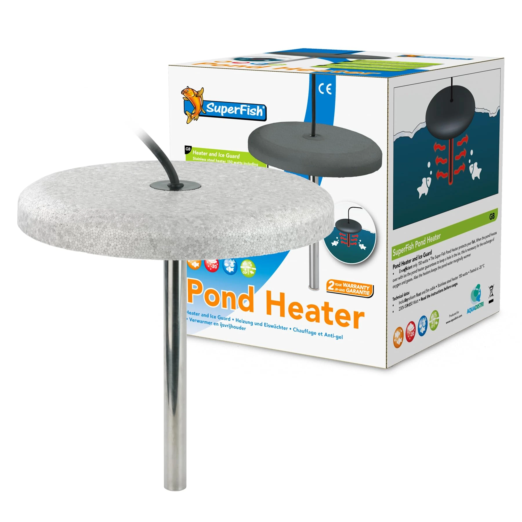 Superfish Pond Heater 150 Watt