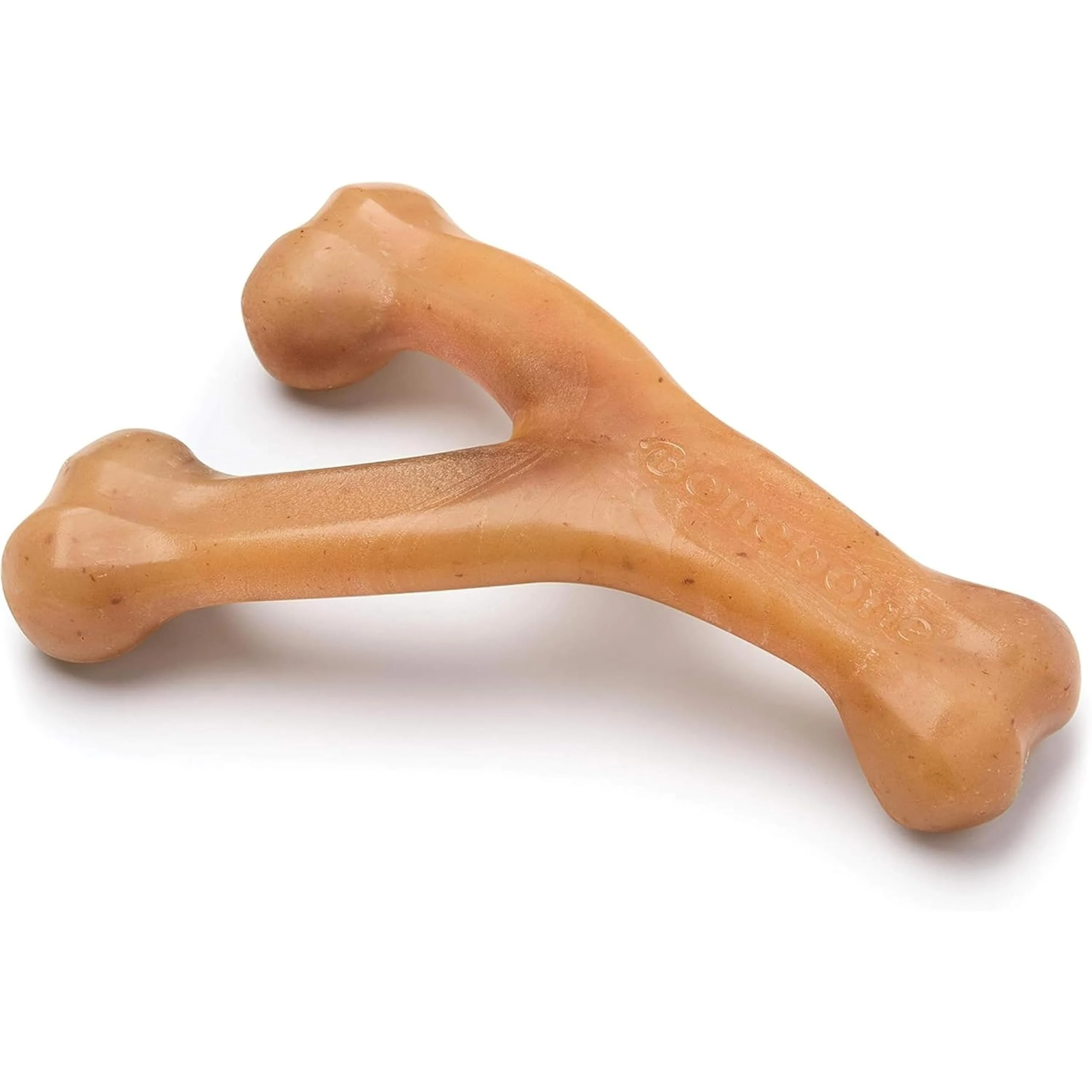 Benebone Indestructible Wishbone Dog Chew Toy for Aggressive Chewers, Long Lasting Tough Boredom Breaker for Dogs, Real Chicken Flavour, For Medium Dogs, Made in the USA.