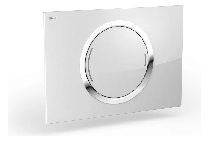 MEPA MEPAZERO 421854 Actuator Plate - 2 Pack White/Glass