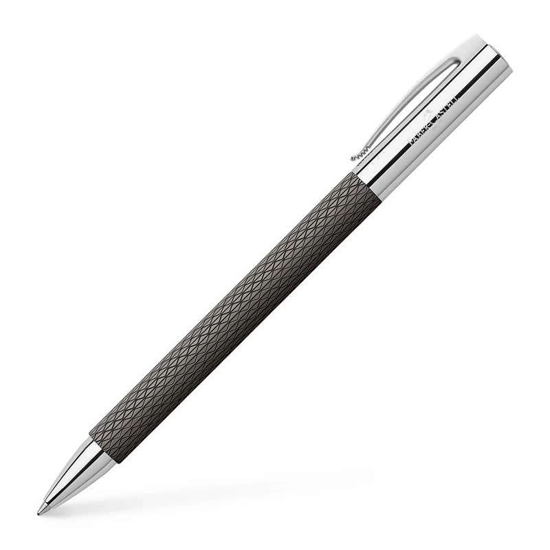 Faber-Castell F147055 Ambition Opart Ballpoint Pen - Black Sand