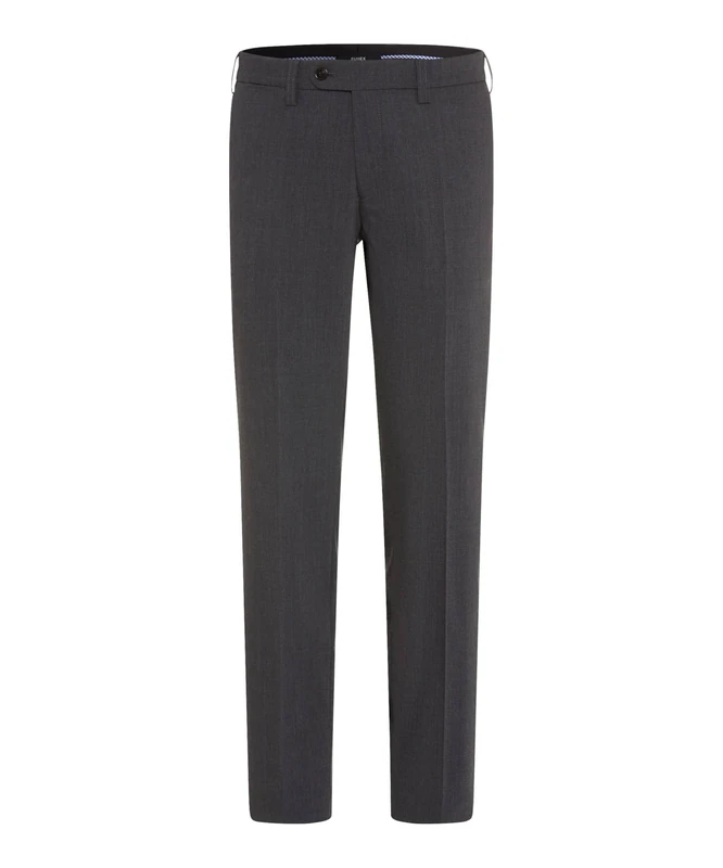 Brax Men's Jan 317 50-8350/05 Straight Leg Trousers, Grey (Mid Grey 5), W40/L34 (Manufacturer size: 56)