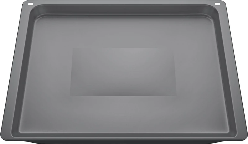 SIEMENS HZ631070 Oven & Stove Accessory/Sheet Oven/Hob/Enamel Baking Tray, 45.5 x 37.5 x 3 cm, Charcoal, Minimal Warping, Durable & Scratch Resistant