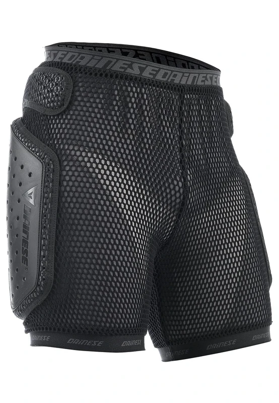 Dainese - Hard Short E1, Protective Motorcycle Shorts, 3D Padded Shorts, Thigh, Coccyx and Back Protection, Soft and Comfort Fabric, Ideal for Motorbike, Black